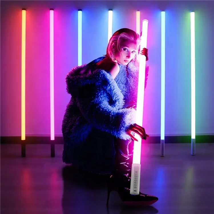 

2026Dropshipping USA in Stock4Pack TL-130Plus Remote Control RGB LED Pixel Tube Light Bar Wedding Dj Party Events Stage Lighting