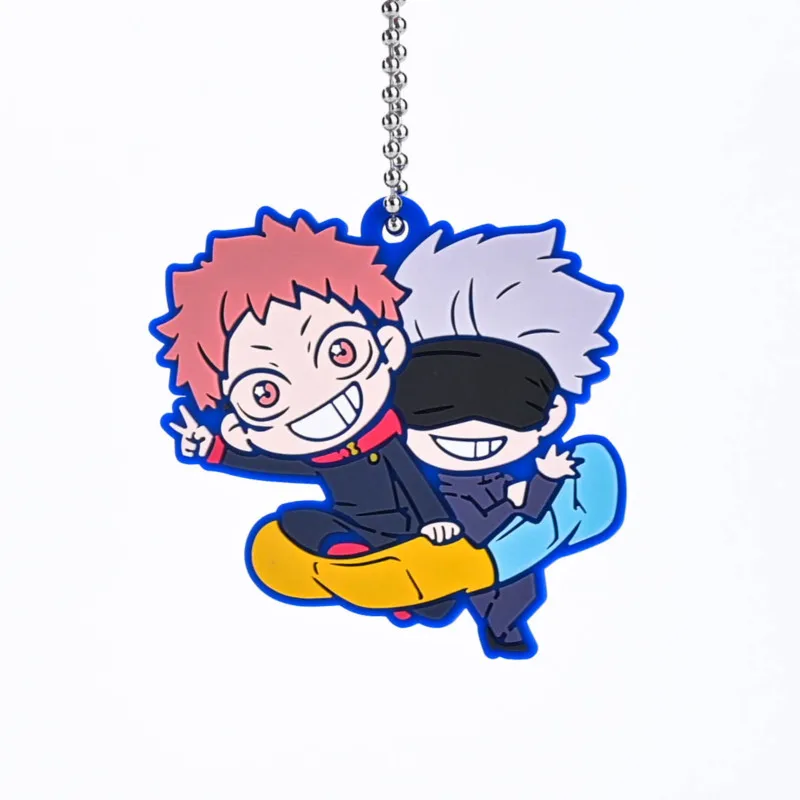 Japan Stasto Gashapon Capsul Jujutsu Kaisen Rubber Pendants 2