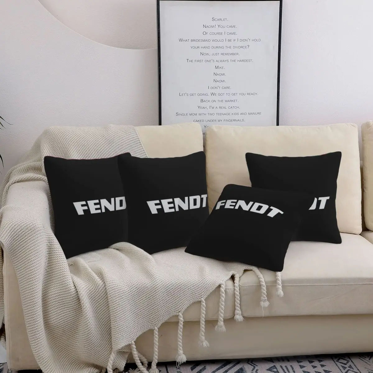 

Fendt Tractor 4 шт. квадратная наволочка, чехол для подушки, удобная наволочка, наволочка для дома, спальни, автомобиля