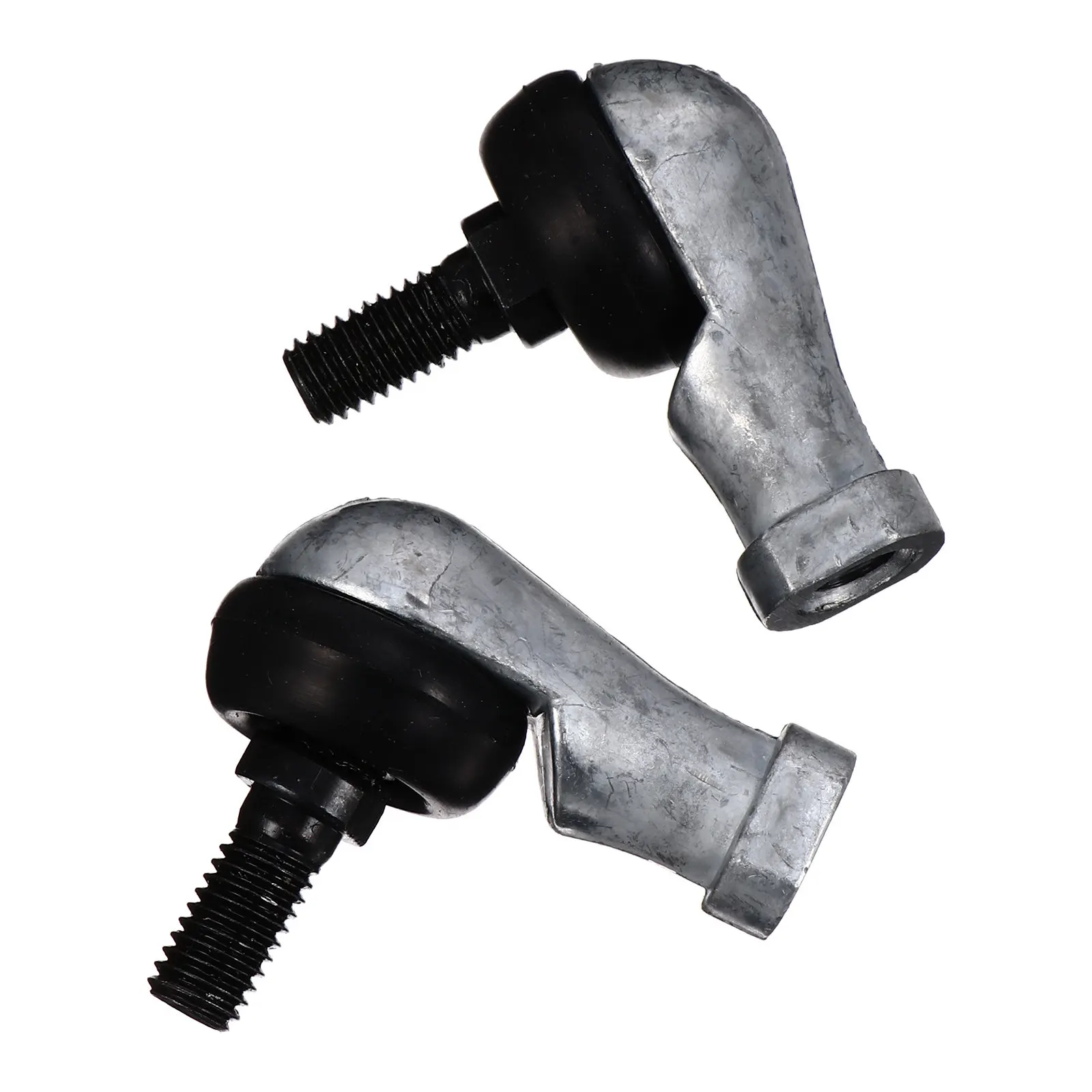 Carbon Steel Rod End Ball Bearings 2Pcs High Hardness Wear Resistant for Heavy Duty Industrial Automation