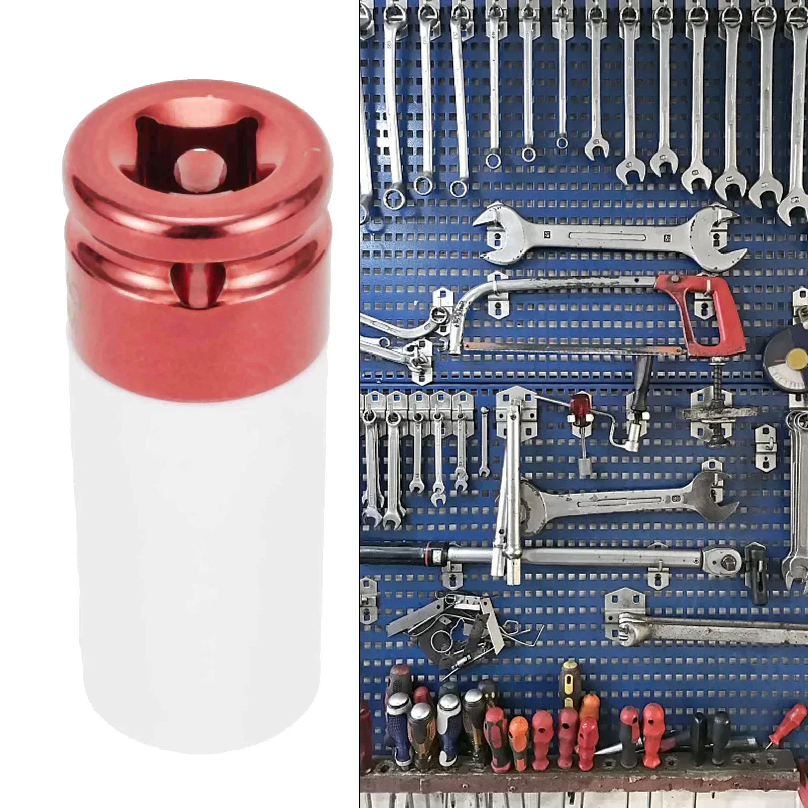 17 /19/ 21mm Colorful Sleeve Tire Protection Sleeve Deep Impact Nut Socket Auto Car Removal Tool Wrench Tire Screw