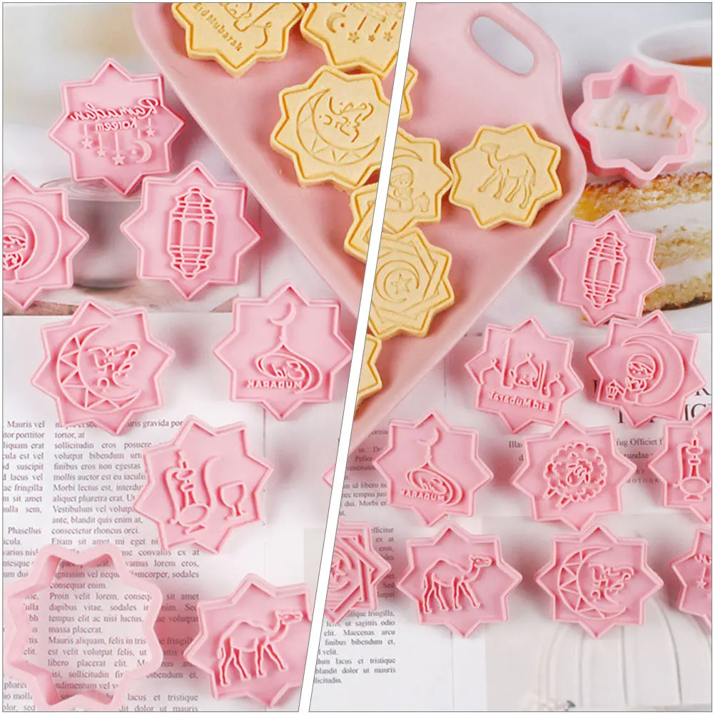 10Pcs Eid Mubarak 3…