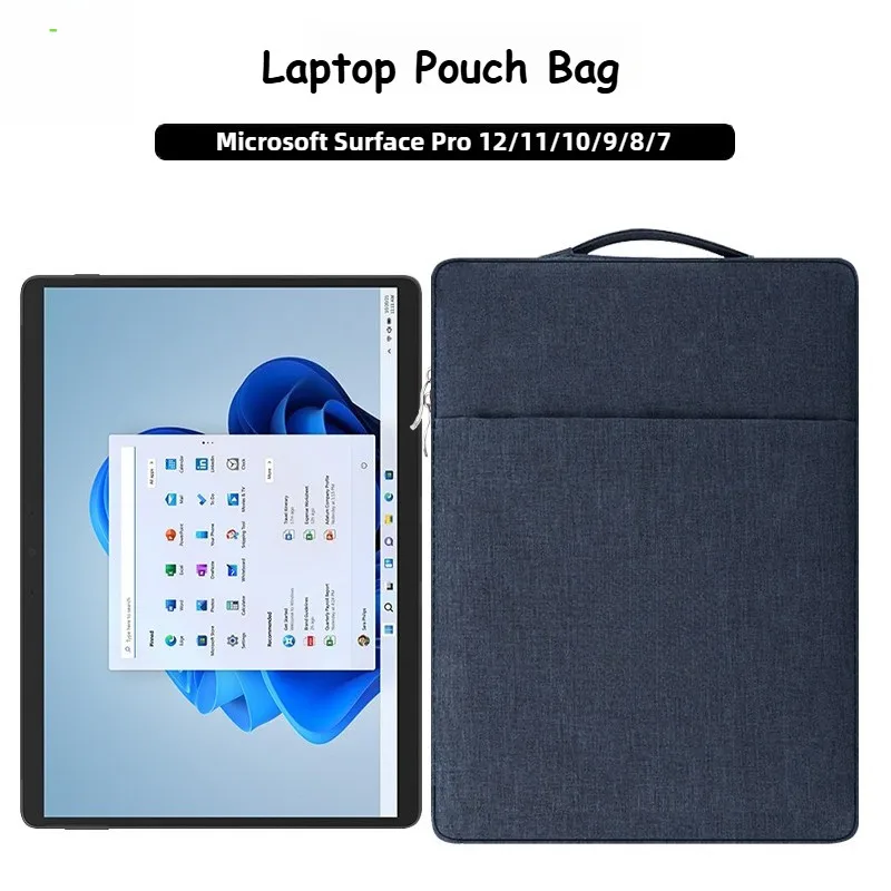 

Чехол для ноутбука Surface Pro 12 2025 Pro9 10 11 12,4 дюйма, водонепроницаемый чехол Microsoft Surface Pro7 12,3 дюйма Pro 4 3 5 Pro 6 Bag
