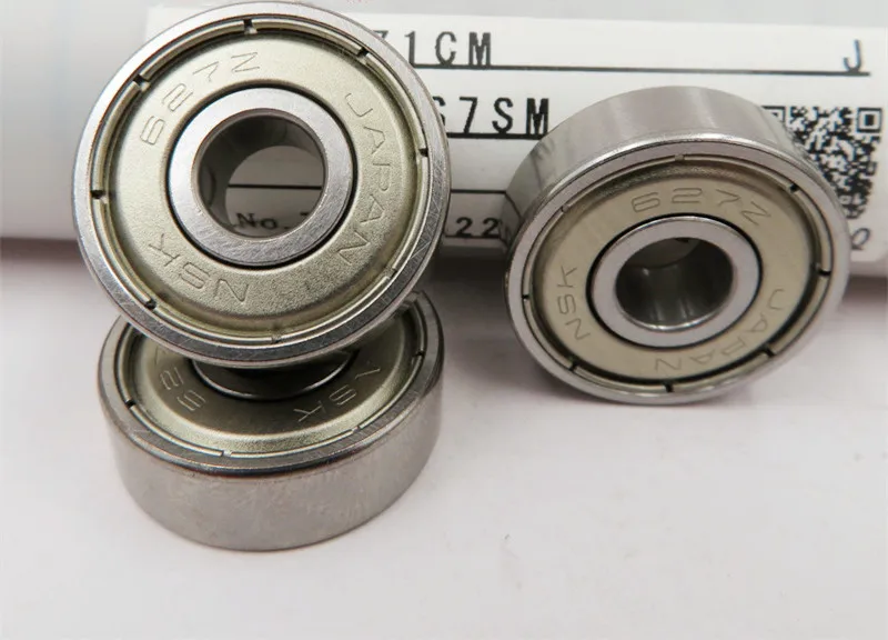 Original NSK bearing 627ZZ 7*22*7mm R-2270ZZ high speed Miniature ball bearings for motor 627 627Z 2270 7x22x7 mm