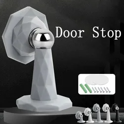 Door Suction No Punching New Door Stopper Anti-collision Silicone Bathroom Door Strong Magnetic Silent Suction Door Stopper