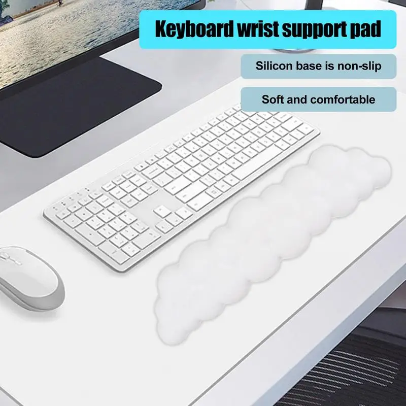لوحة مفاتيح وفأرة مريحة ، لوحة ماوس للألعاب ، مقاومة للماء ، سحابة ، راحة معصم للاعبين ، أجهزة الكمبيوتر المحمولة ، الطلاب