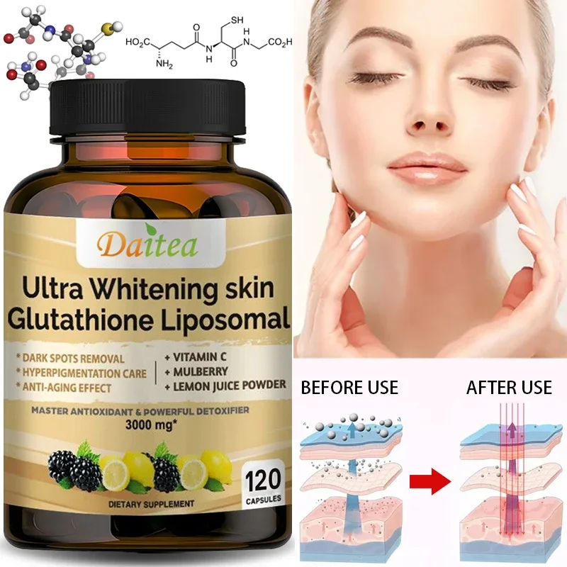 Collagen Glutathione Capsules – Supplements antioxidants to promote beautiful skin & supports overall system function