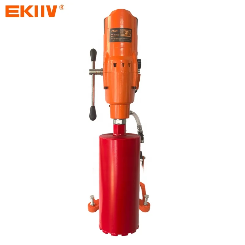 

High-Power EKIIV MW-255B Diamond Coring Rig 3950W With Variable Speed Control For Clean Angled Holes In Reinforced Concrete