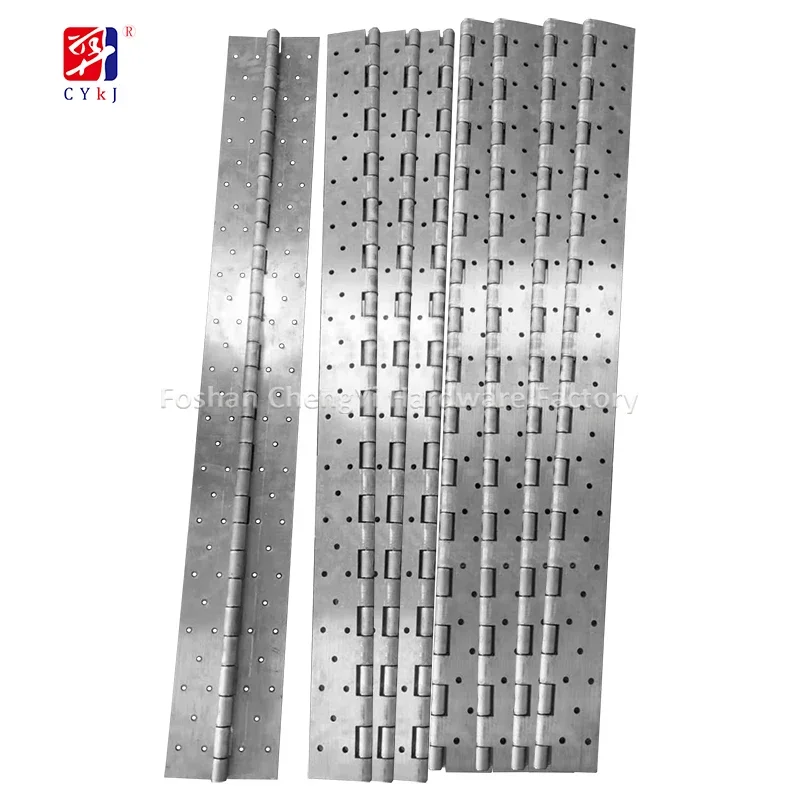 

5mm Thickness Stainless Steel Heavy Duty Door Pivot Hinge Long Piano Hinge Heavy Doors Using Continuous Hinge
