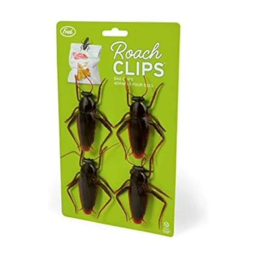 

Genuine Roach Bag Clips Set of 4 Brown