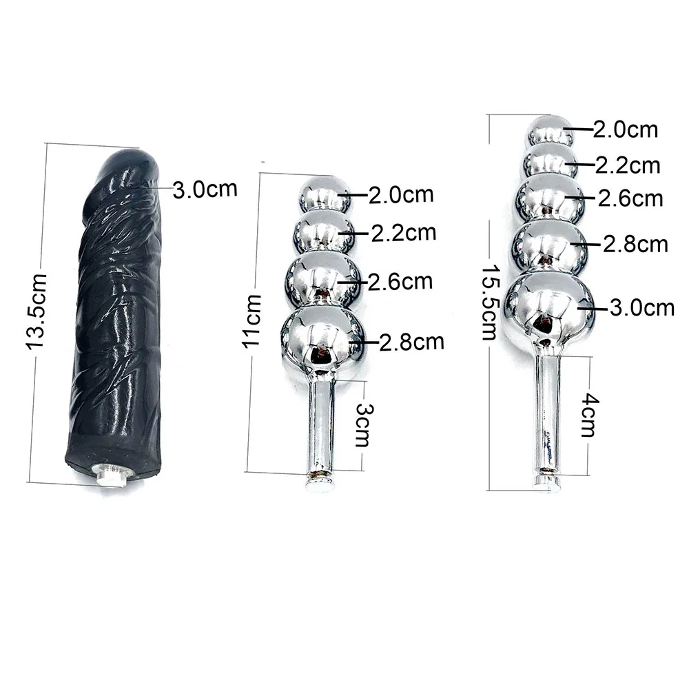 New Design For Wen and Women\'s Chastity Belt Stainless Steel Metal Anal Plug and Penis Anal Plug Anal Plug Accessories