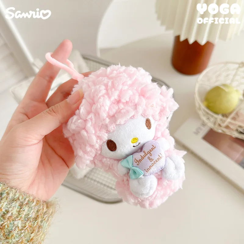 11CM dessin animé Sanrio mon Piano doux petite marguerite série peluche poupée pendentif PP coton peluche poupée Kawaii porte-clés cadeau