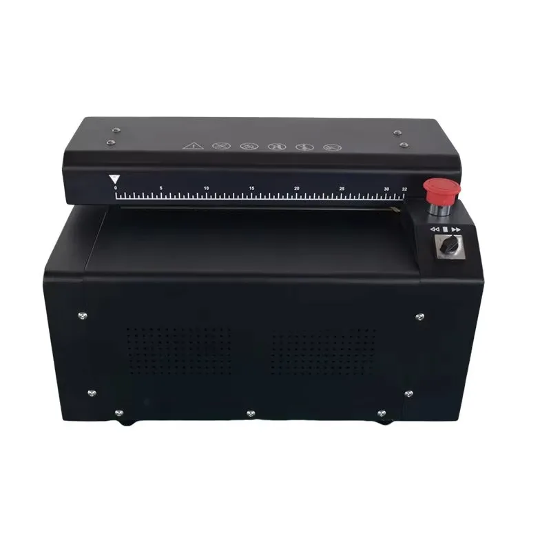 

Easy-to-use mini PLC motor shredder for cutting corrugated board and kraft paper, 110-230V