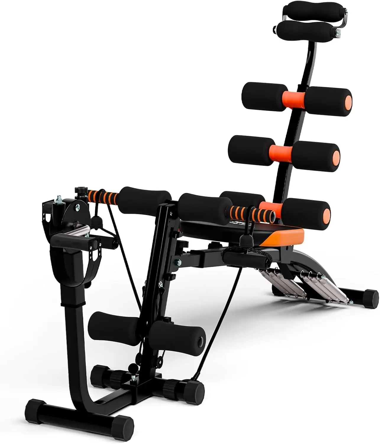 Banco de entrenamiento Ab para gimnasio en casa, máquina crunch de entrenamiento ajustable Ab, equipo de ejercicio Ab multifuncional para entrenamiento de cuerpo total