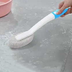 Pumice Stone Cleaning Brushes With Long Handle Hard Water Remover For Toilet Pumice Stone Toilet Cleaner Tool For Tiles Tub Sink