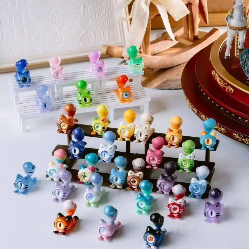 Натуральная серия Downy Prank Paradise, милая игрушка ручной работы, мини-кукла, украшение для рабочего стола, набор украшений, подарок-сюрприз, новинка