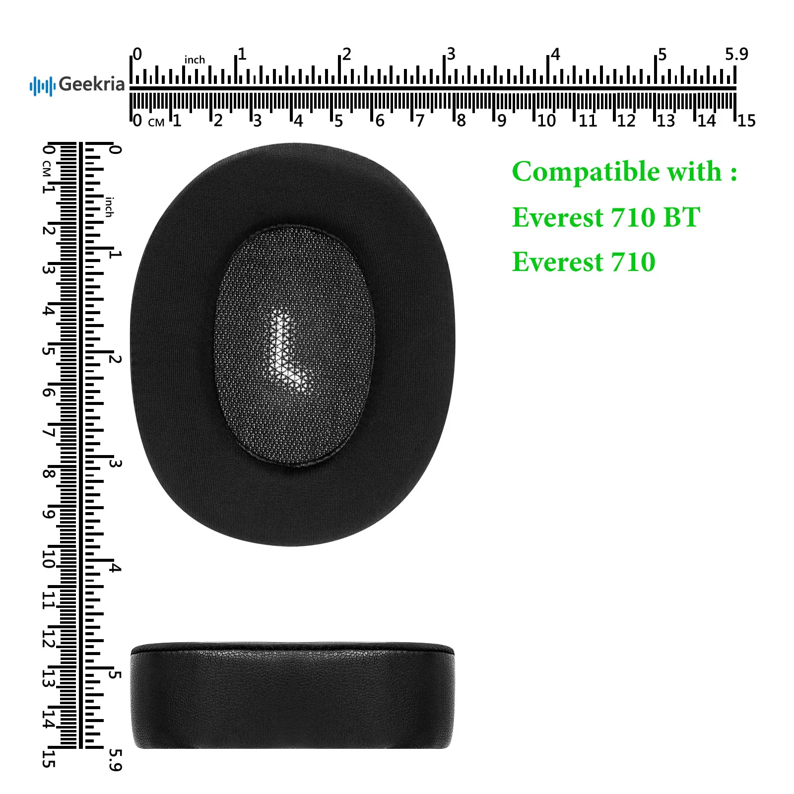 Спортивные охлаждающие гелевые сменные амбушюры Geekria для JBL Everest 710, Everest 710 BT амбушюры для наушников, амбушюры для гарнитуры