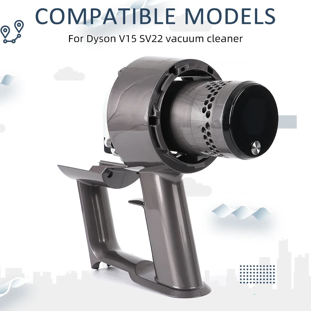مقبض مضيف محرك الجسم الرئيسي ، ملحقات المحرك لـ Dyson V15 ، كشف SV22 ، مكنسة كهربائية ، مجموعة مفاتيح متضمنة