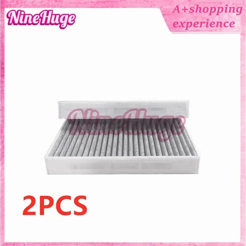 2 قطعة 64 11 9 366 401 فلتر هواء المقصورة من الكربون المنشط مناسب لسيارات BMW 740 Li/740 E/750 I 64119366401 64119366402 64119366403 #4