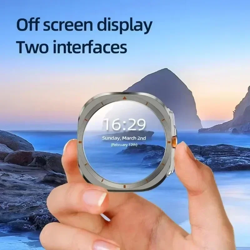 2025 Newest 5G Smartwatch，256GB ROM+16GB RAM, Android 10 OS, Rotatable Camera, Worldwide Calling, GPS/WiFi/APP Download