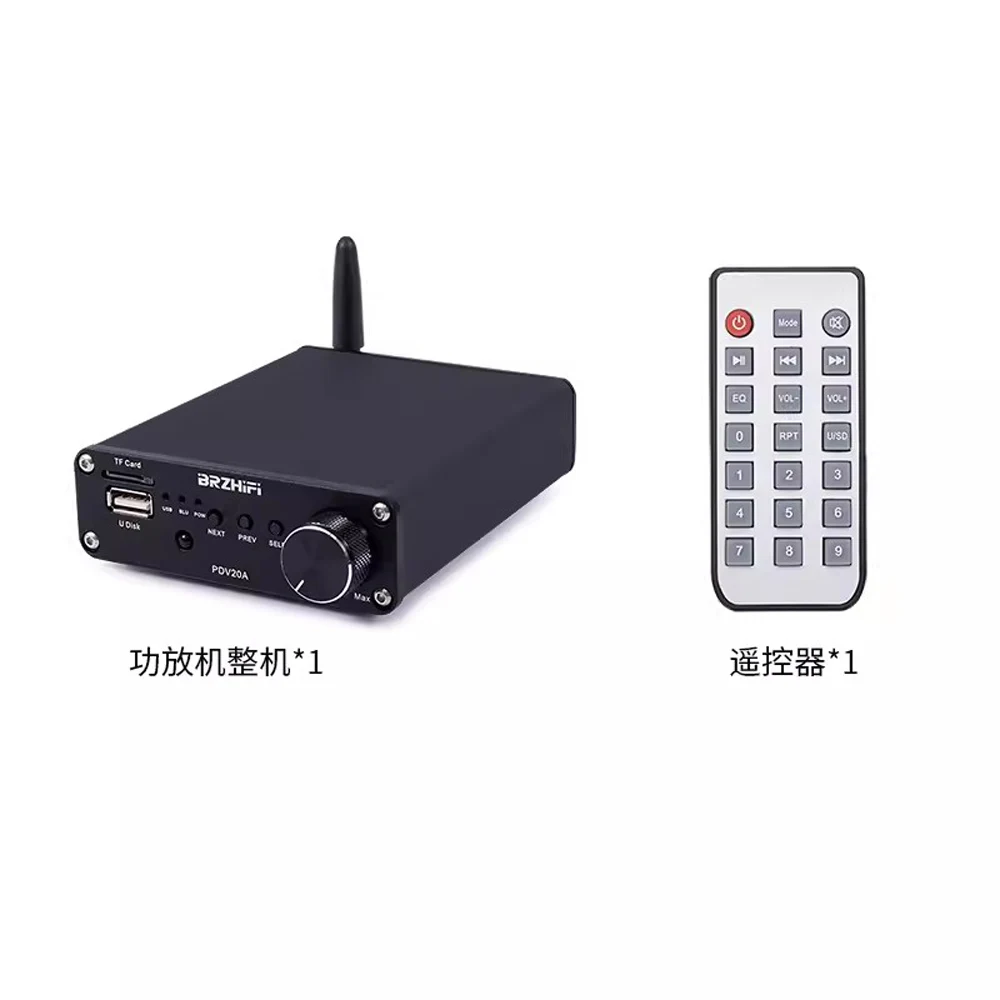 

TPA3116 Desktop Audio HIFI Digital Amplifier Music Player Decoder Bluetooth 5.3