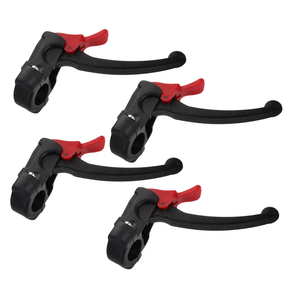 2Pairs Wheelchair Brake Handles Manual Plastic Self-Locking Transport Chair Replacement Parts Wheelchair Brake Extenders