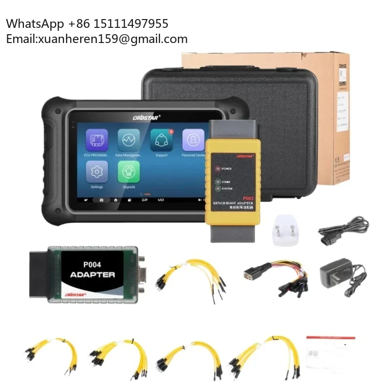 

Лучший инструмент OBDSTAR DC706 ECU Tool (полная версия) для программирования ECM/TCM/BODY/клонирования через OBD или BENCH для автомобилей и мотоциклов, плюс P003 MP001