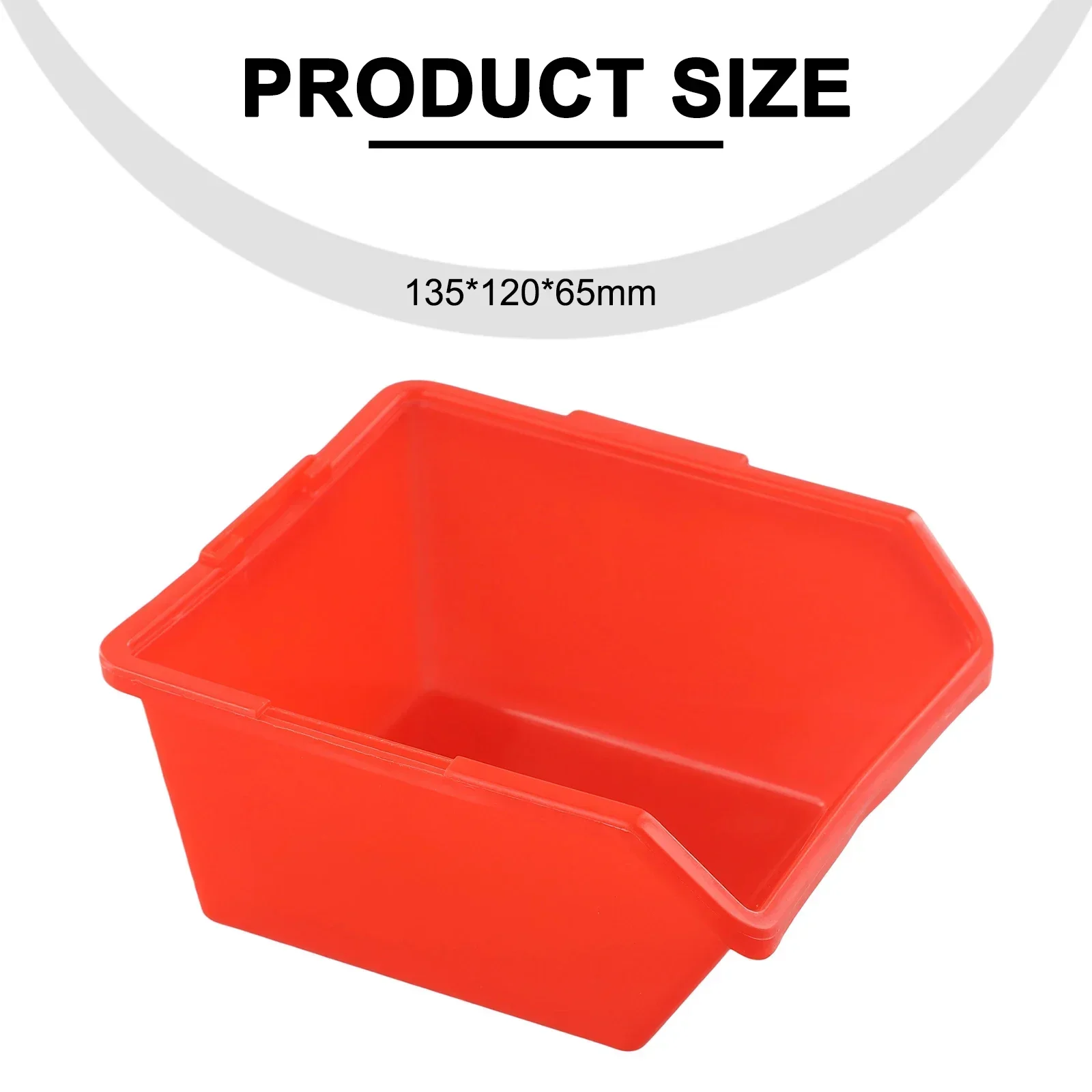 Plastic Case Storage Parts Box PE Material Parts Container Practical To Use Sorting Toolbox Storage Bins Workshop Equipment