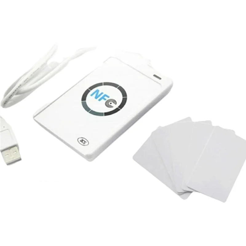 B47C ACR122U 프로그래머 ISO14443 스마트 칩 카드 리더기 13.56Mhz 태그 복제 복사기 NFC 복사기(C)