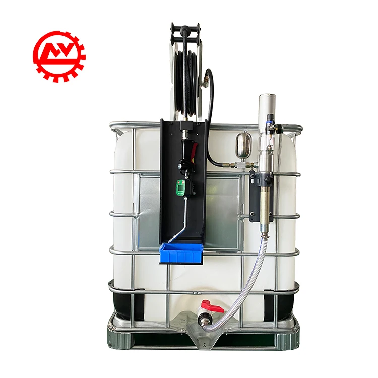 51 Air Operated Pressure Suction Pneumatic Metering Dispenser Extractor Filling 1000L Drum IBC Tank Engine Oil Pump