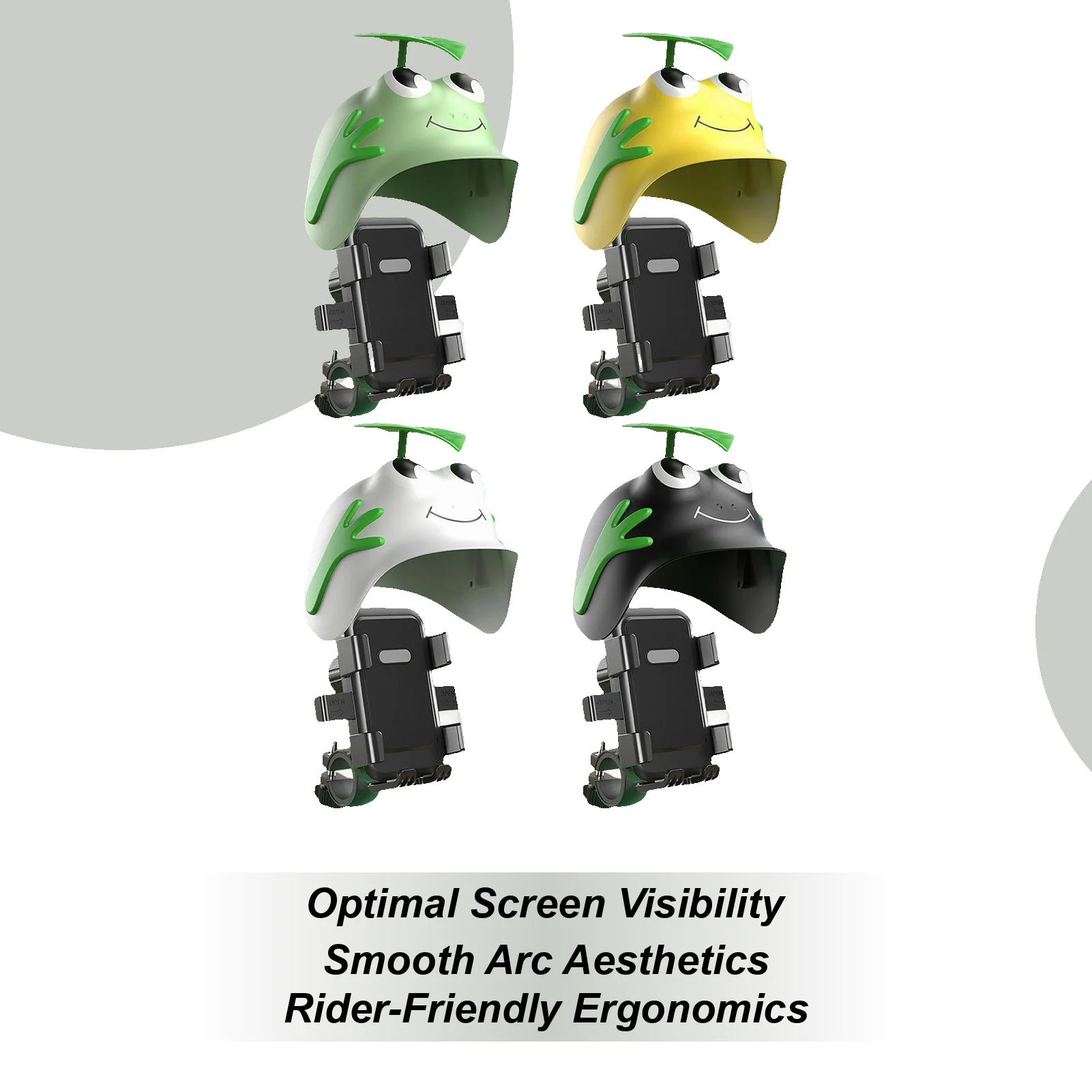 

Cute Small Helmet Phone Holder Cycling Motorcycle Bike Phone Holder Waterproof GPS Navigation Electric Bike Phone Holder