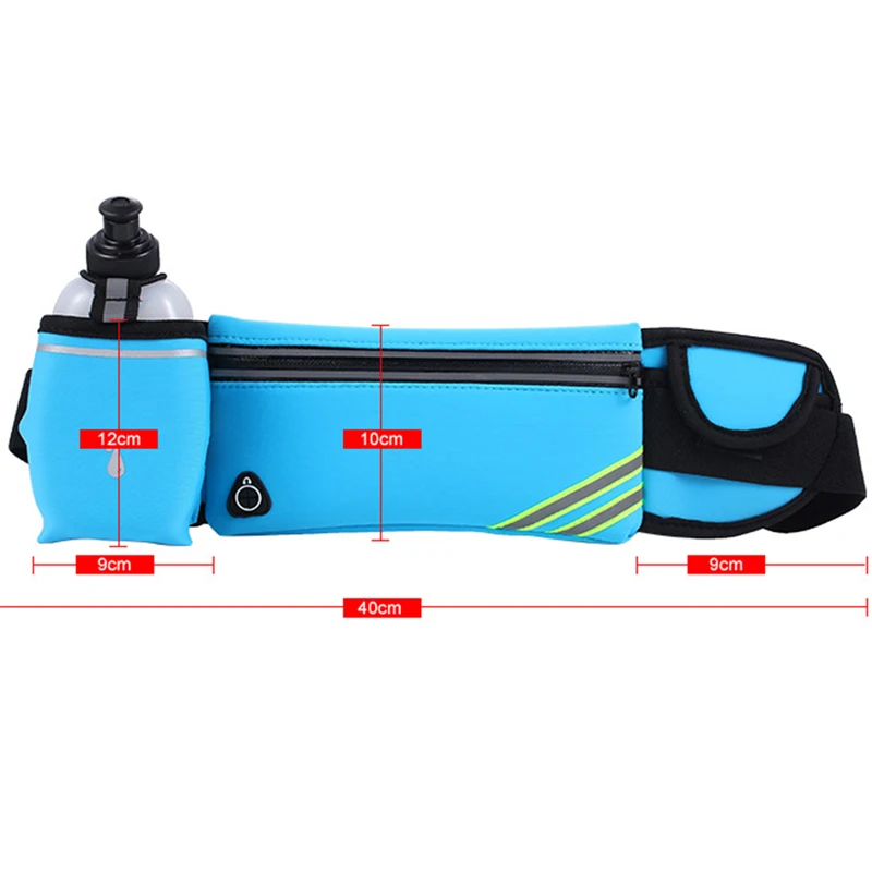 1pc Hydration Running  Belt Fanny Waist Pack  Sports Fitness Bag Water Bottles  Set Sports Water Hydration  Backpack Run Parts