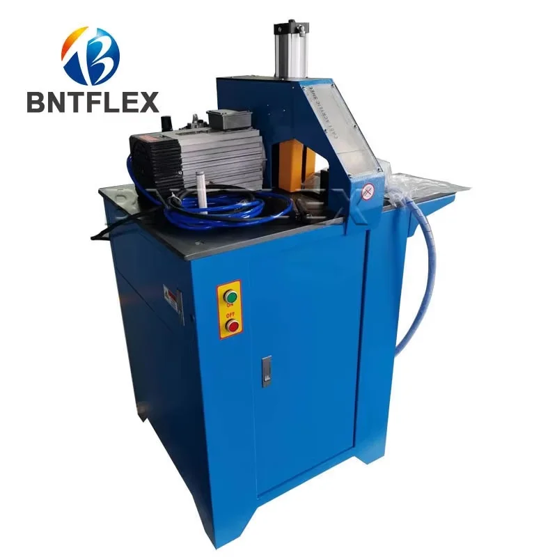 

BNTC20 Pneumatic Hose Cutting Machine Manual Automatic Features Rubber/Hose/Pipe Factories New Pump Motor Engine Bearing PLC
