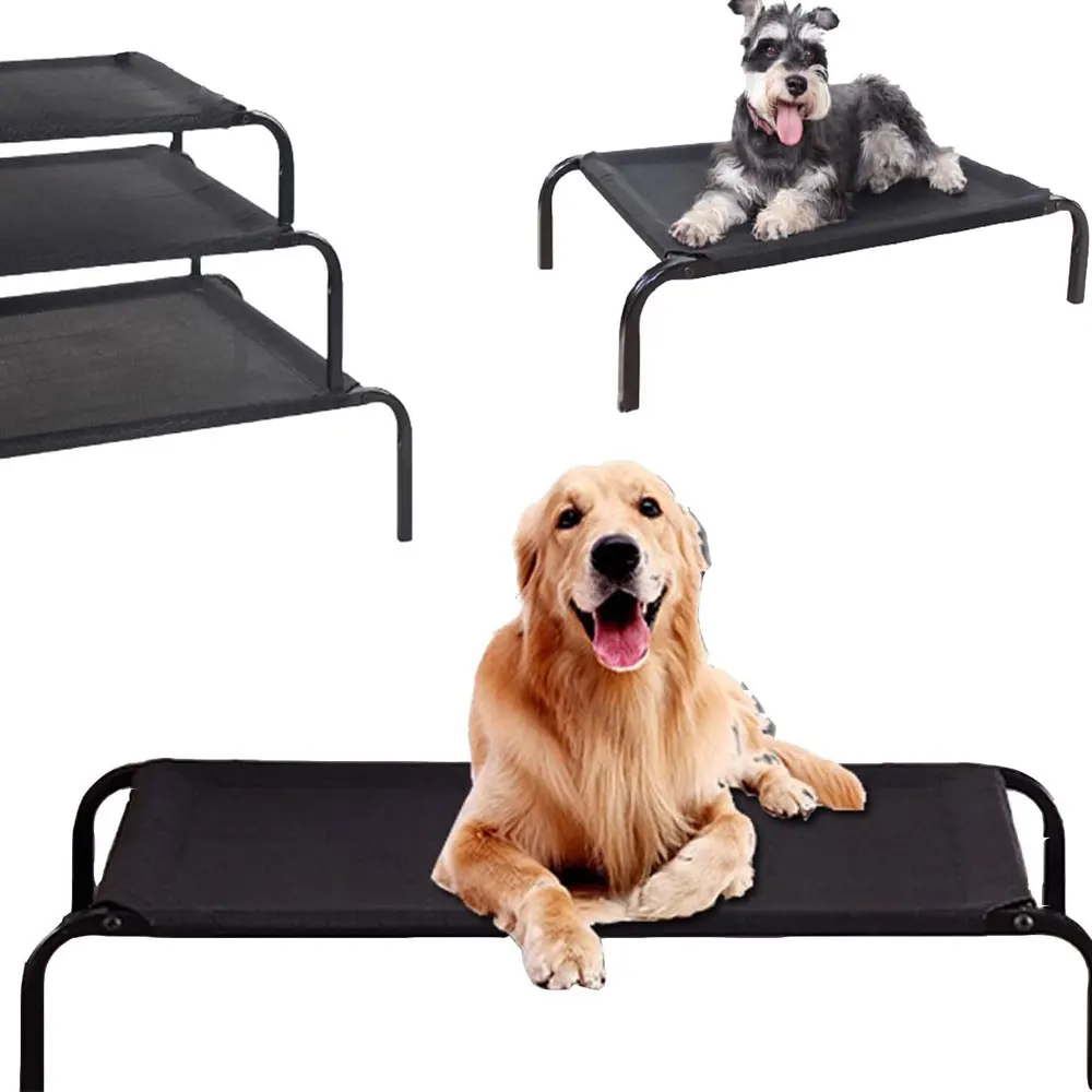 Elevated Dog Bed Large Dog Sofa Bed Raised Dog Bed Outdoor Raised Pet Cot Cooling Mat Dog Pet Bed Dogs Camping Bed Washable