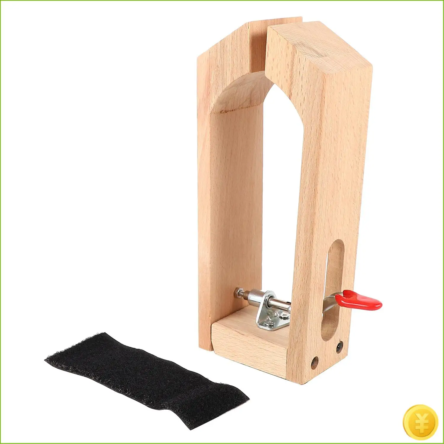 Leather Craft Retaining Clip Wood Tools Hand Tool Set Table Desktop Stitching Sewing Lacing Pony Horse Clamp Tools