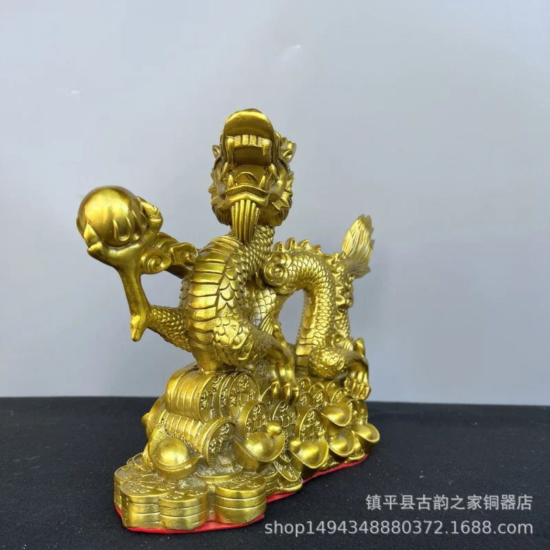 

Деньги Lucky Dragon Home Медный орнамент