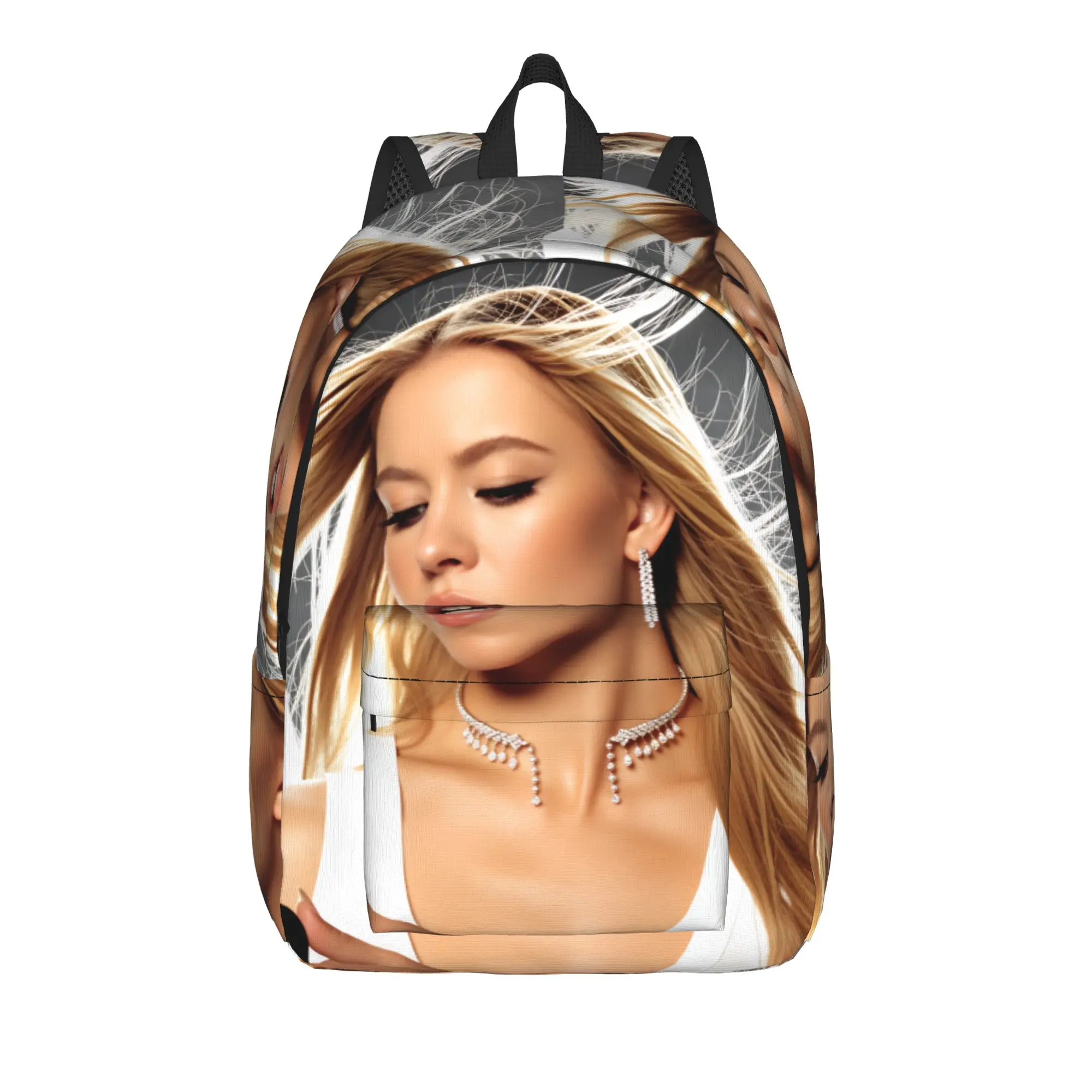 Actor Sydney Sweeney Backpack  Outdoor Backpacks Student Colorful Lightweight School Bags Elegant Rucksack