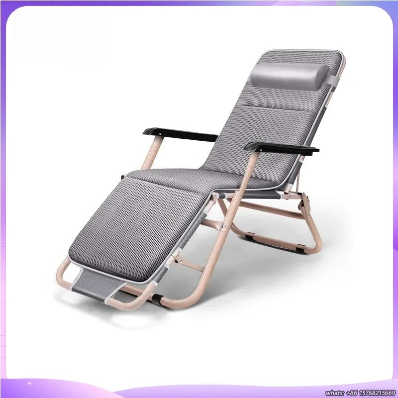 

Folding Outdoor Lounge Chair for Garden Patio Balcony Deck Sun Lounger Reclining Beach Chair Portable Lightweight Leisure
