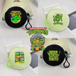 TMNT Mutant Ninja Turtles Plush Coin Purse Portable Cartoon Print Kids Child Wallet Purse Teenage Coin BankCard Storage Bag Gift