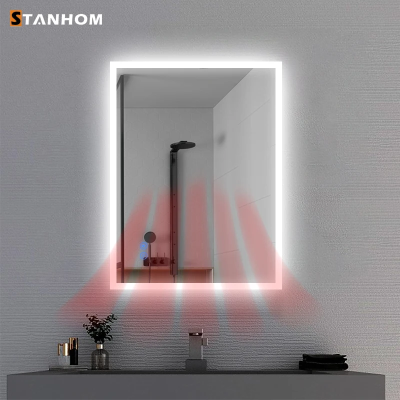 

STANHOM Living Room Decorative Wall Infrared Mirror Panel Heater