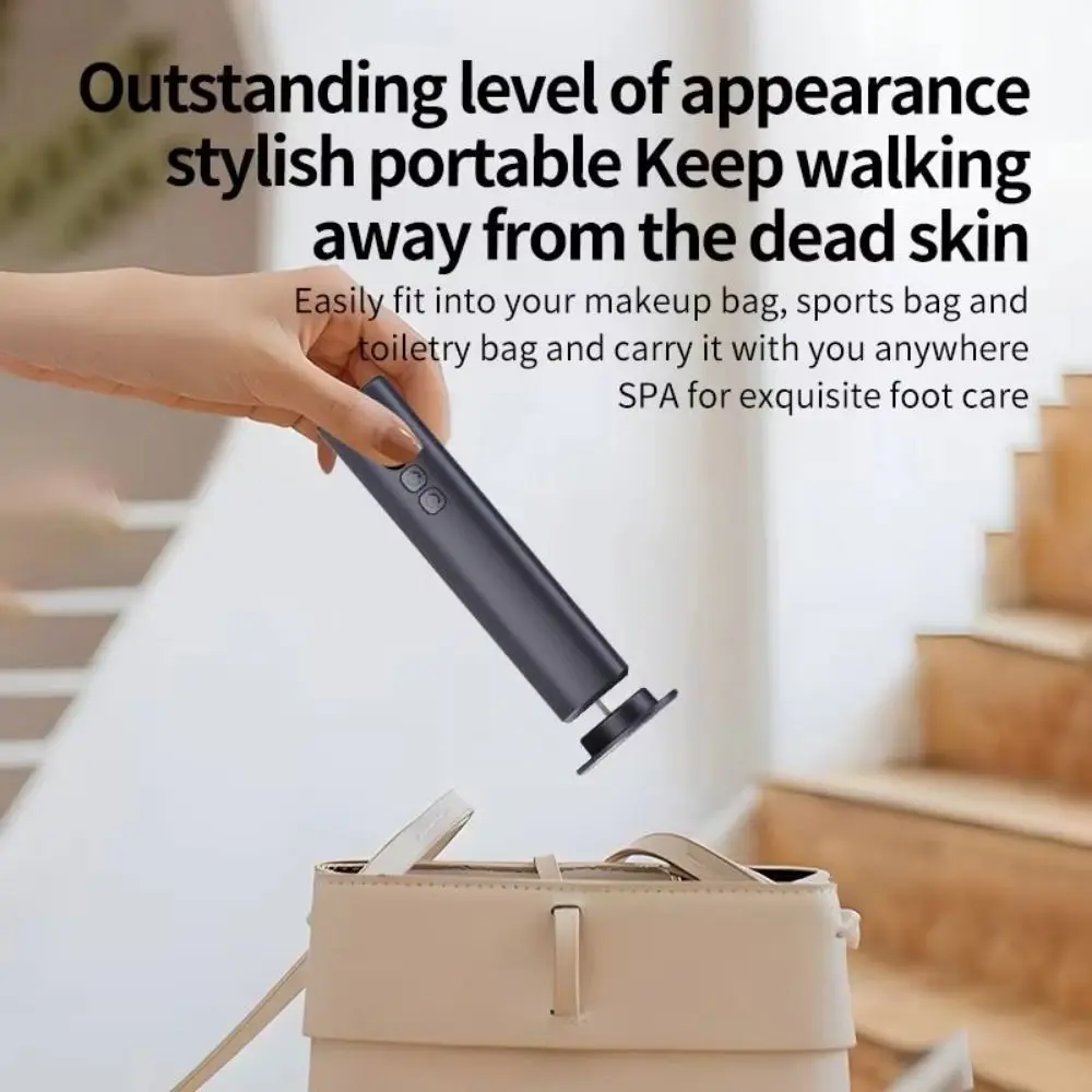 

6-скоростная электрическая шлифовальная машина для ног, сменный дисплей, наждачная бумага, автоматическое средство для удаления мозолей, пилочка для ногтей, низкий уровень шума