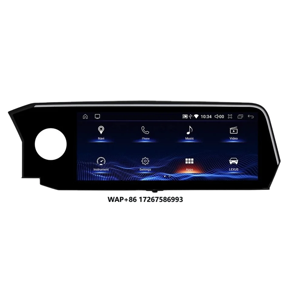 

YZG DVD Player Car Radio 12.3 Inch 8 Core 4G Android 10.0 Carplay IPS Screen Multimedia Navigation Used for Lexus ES 2018-2019