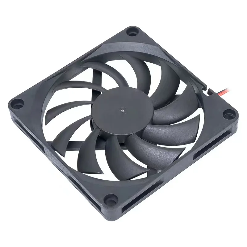 80 мм 3000 об/мин 80x80x10 мм 8 см 5 В 12 В 24 В 8010 2PIN 3PIN Бесщеточный охлаждающий кулер постоянного тока ПК Процессор Корпус компьютера Вентилятор Кулер
