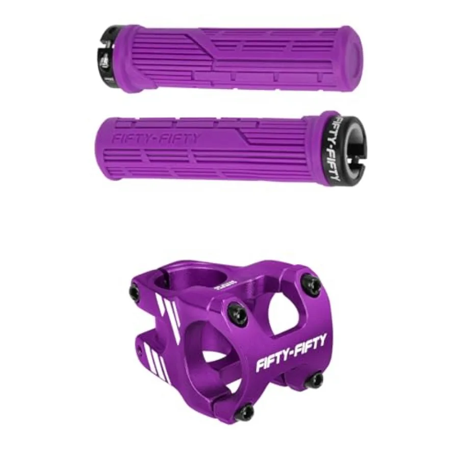 

Mountain Bike Grips Single Lock-on MTB Handlerbar Grips Soft and Comfortable Non-Slip Locking Bicycle Grips Mountain Bike Stem