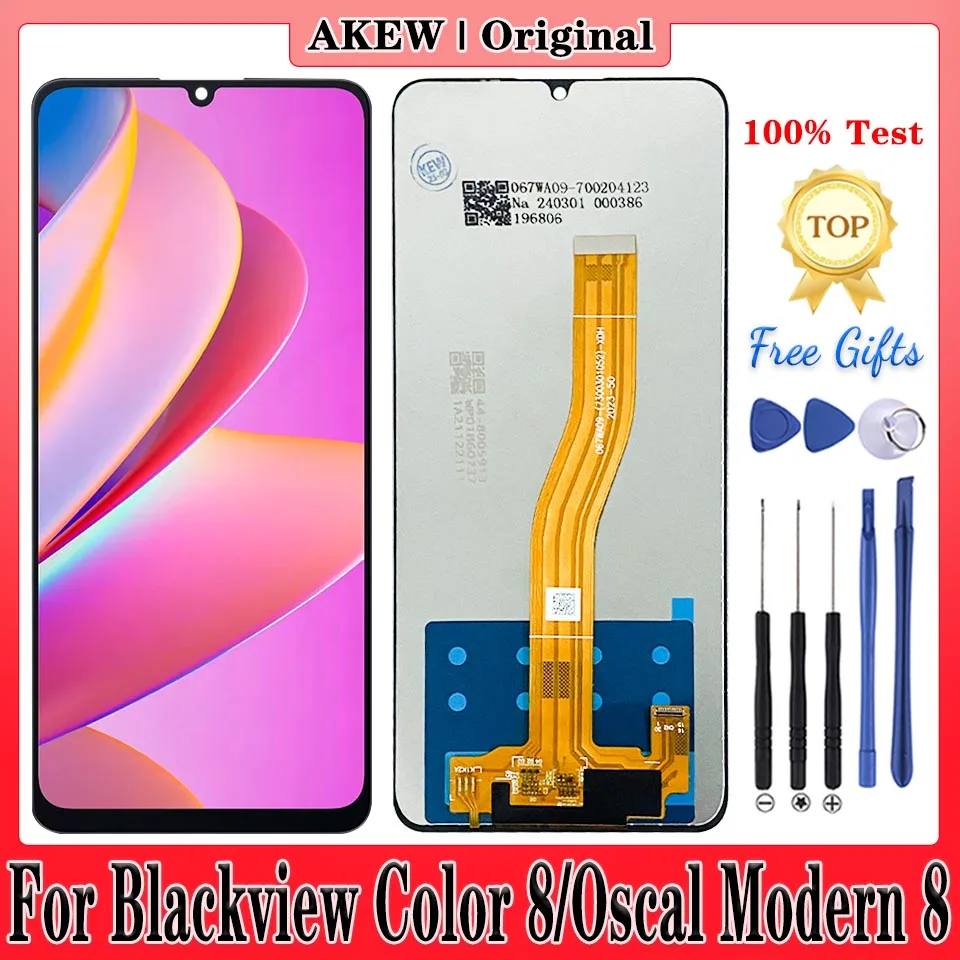 6.75'' Original For Blackview Color 8 LCD Display Oscal Modern 8 Touch Screen Color8 Digitizer Assembly Modern8 Replacement Part