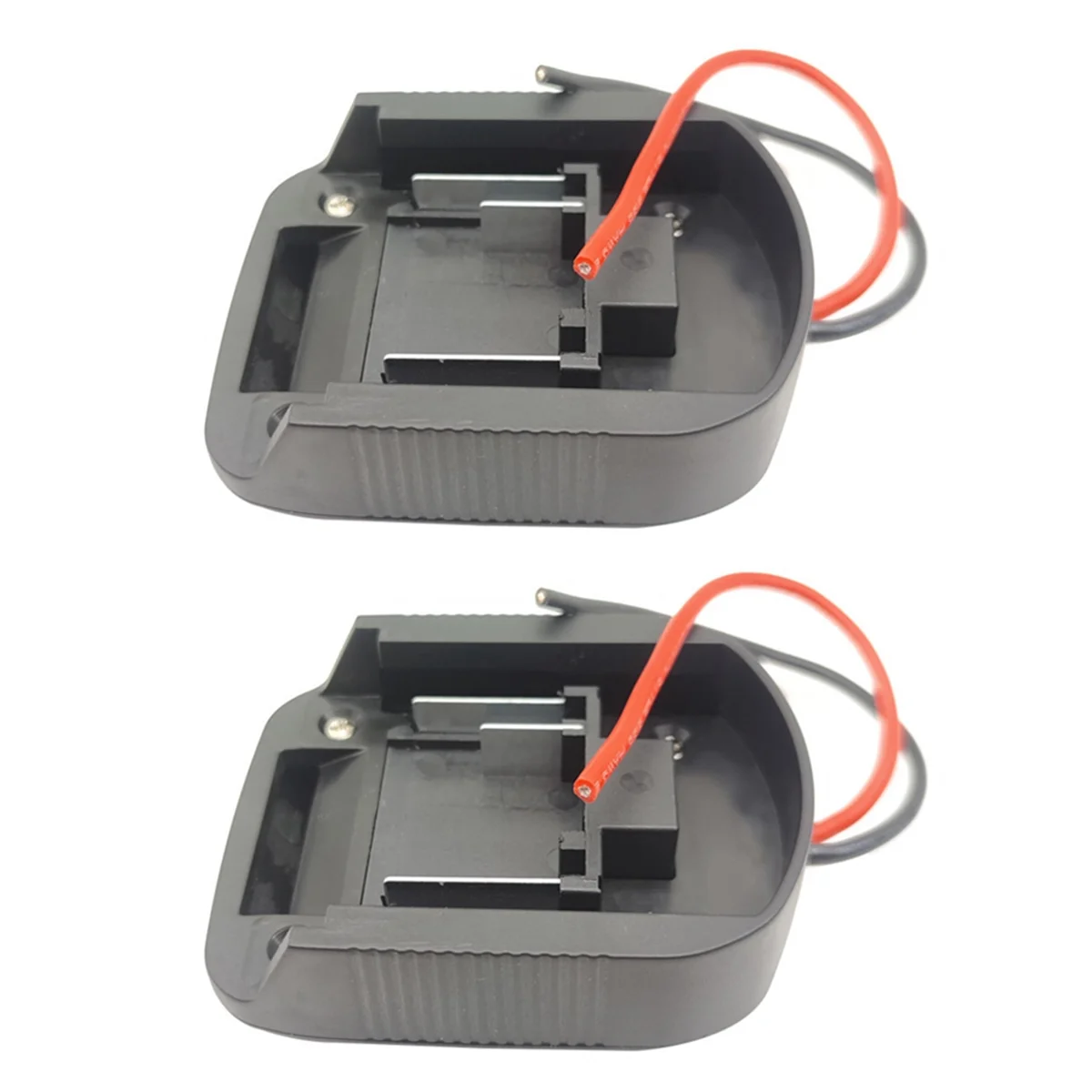 2Pc Battery Adapter for Makita 18V Lithium Battery Power Tool Connector Adapter Dock Holder for Power Tool BL1830 BL1840