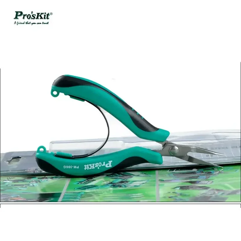 PM-396G 120mm Mini Needle-Nose Pliers Steel Cutting Nippers Cutting Tool