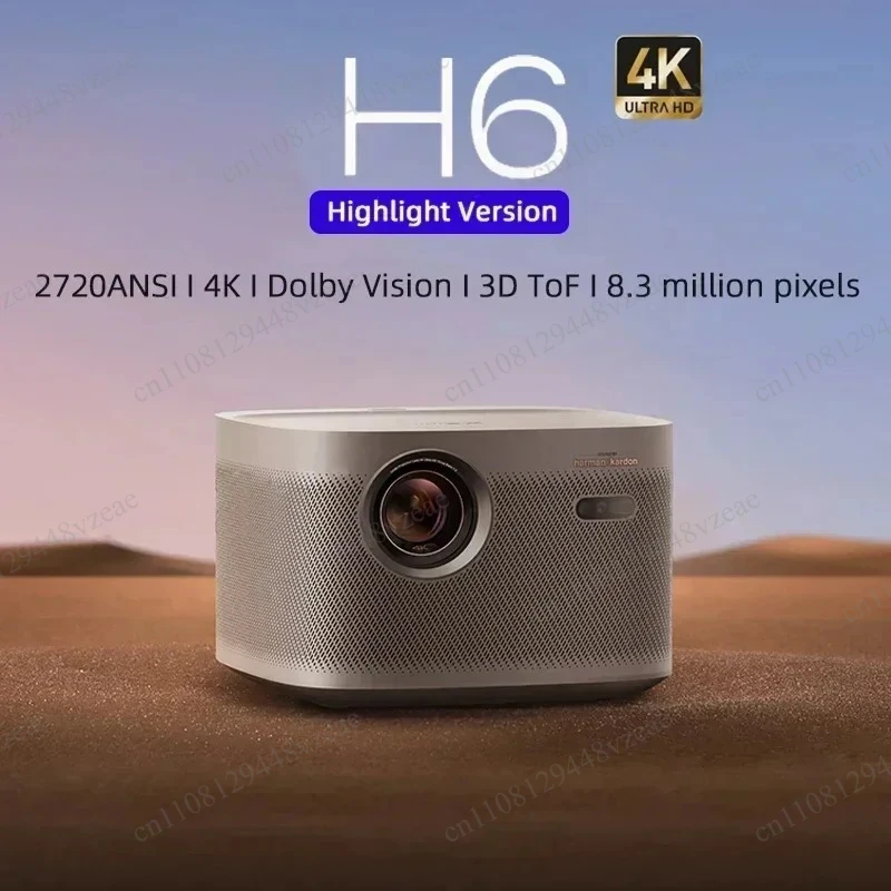 H6/H5 Home Theater Dolby Vision 3D Screenless Tv Smart Beamer 4G+64G XGIMI H6 Pro 4k Projector LED+ 3840ANSI projector