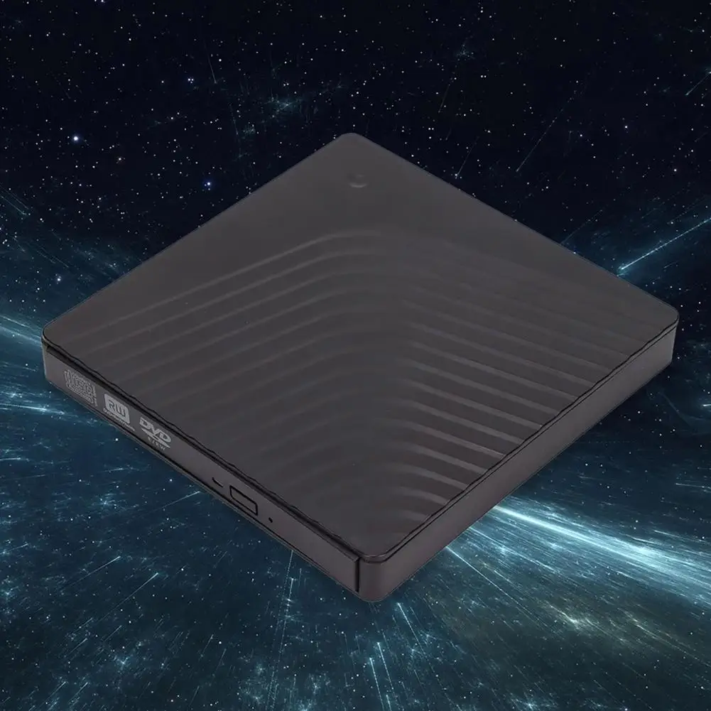 Dvd Drive eksternal ultra-tipis, pembakar Dvd USB 3.0/3.1 dengan performa stabil kecepatan tinggi untuk konsumsi daya rendah