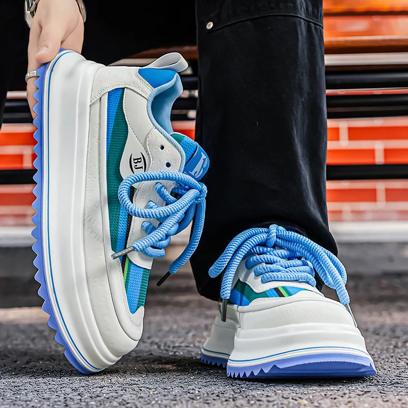 

Мужские повседневные кроссовки 2026 Four Seasons: новые, модные, дышащие, с низким верхом, на толстой подошве, удобные и универсальные